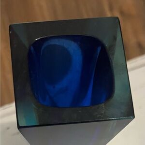 Vintage Somerso Murano glass vase. Beautiful very solid piece.